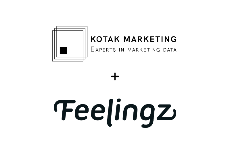 Kotak marketing and Feelingz logo