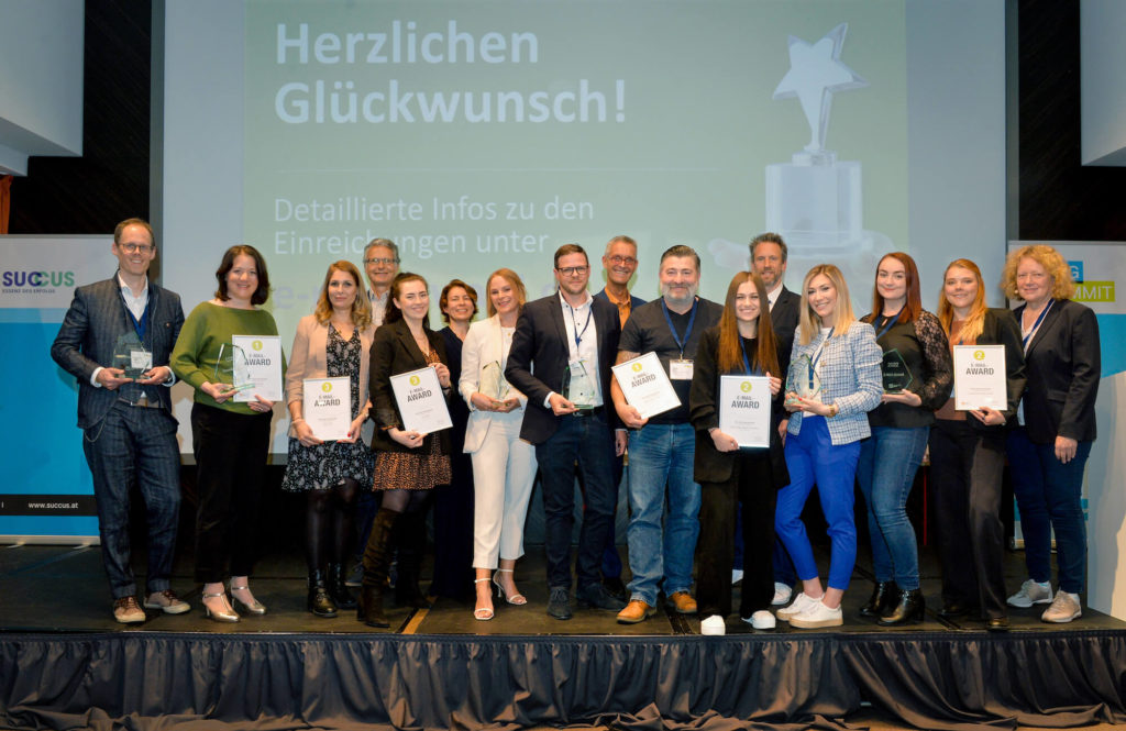 Die Preisträger des E-Mail-Award 2022 © Susanne Kurz – https://www.e-mail-award.de/